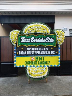 Papan Bunga Duka di Galela Selatan