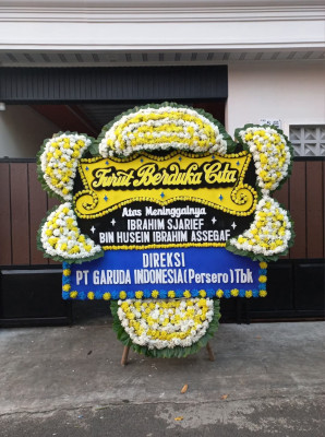 Papan Bunga Duka di Galela Selatan