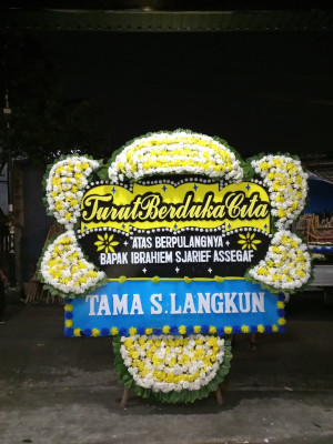 Papan Bunga Duka di Galela Selatan