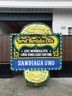 Papan Bunga Duka di Galela Selatan